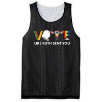 Vote Like Ruth Sent You Uterus Feminist Lgbt Mesh Reversible Basketball Jersey Tank