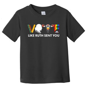 Vote Like Ruth Sent You Uterus Feminist Lgbt Toddler T-Shirt