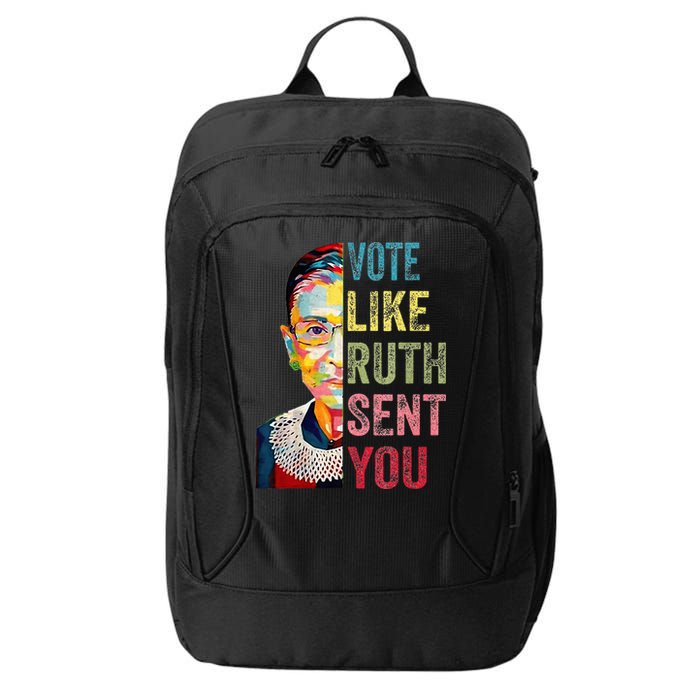 Vote Like Ruth Sent You City Backpack