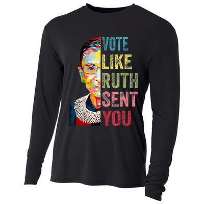 Vote Like Ruth Sent You Cooling Performance Long Sleeve Crew