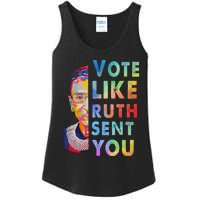 Vote Like Ruth Sent You Feminist Voting Inspirational Gift Ladies Essential Tank