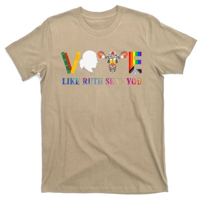 Vote Like Ruth Sent You Uterus Feminist Lgbt T-Shirt