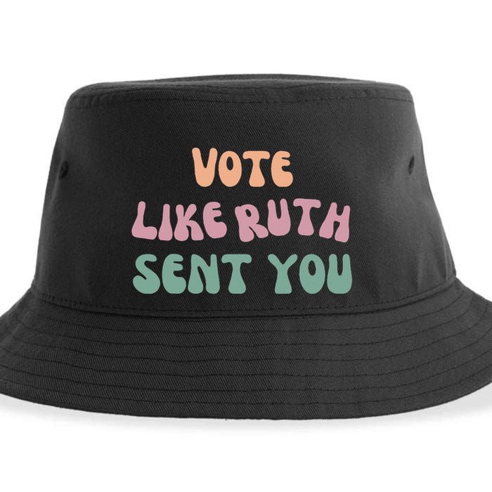 Vote Like Ruth Sent You Sustainable Bucket Hat