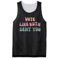 Vote Like Ruth Sent You Mesh Reversible Basketball Jersey Tank