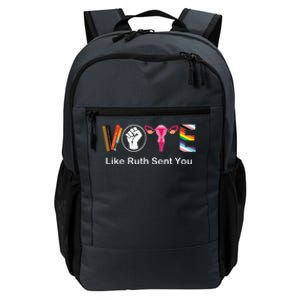 Vote Like Ruth Sent You Uterus Feminist Lgbt Apparel Daily Commute Backpack