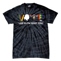 Vote Like Ruth Sent You Uterus Feminist Lgbt Tie-Dye T-Shirt