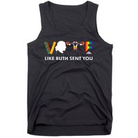 Vote Like Ruth Sent You Uterus Feminist Lgbt Tank Top