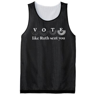 Vote Like Ruth Sent You Mesh Reversible Basketball Jersey Tank