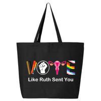 Vote Like Ruth Sent You Feminist 25L Jumbo Tote