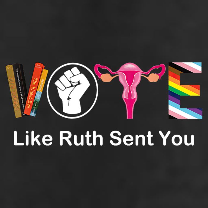Vote Like Ruth Sent You Feminist 25L Jumbo Tote