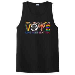 Vote Like Ruth Sent You Feminist Voting Inspirational PosiCharge Competitor Tank