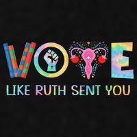 Vote Like Ruth Sent You T Election 2024 Ruth Bader Ladies PosiCharge Tri-Blend Wicking Tank