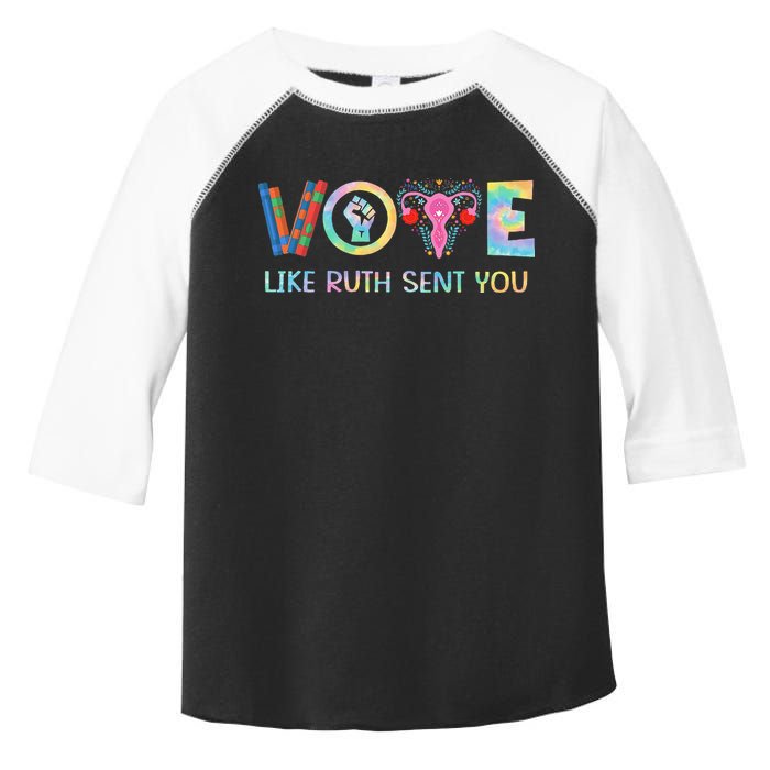 Vote Like Ruth Sent You T Election 2024 Ruth Bader Toddler Fine Jersey T-Shirt
