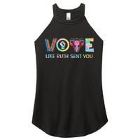 Vote Like Ruth Sent You T Election 2024 Ruth Bader Women's Perfect Tri Rocker Tank