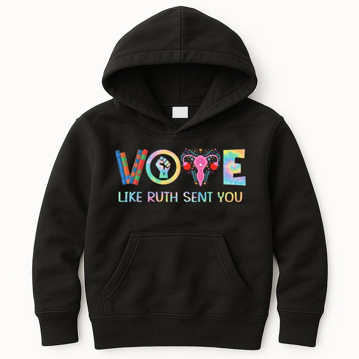 Vote Like Ruth Sent You T Election 2024 Ruth Bader Kids Hoodie