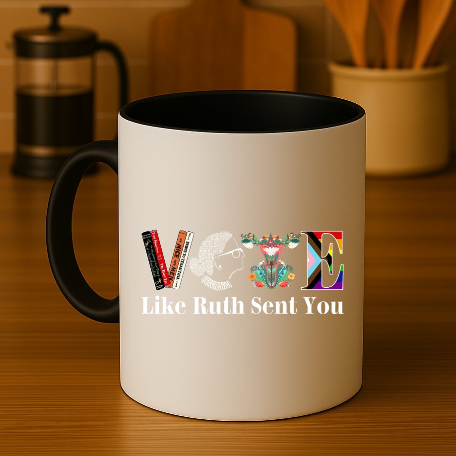 Vote Like Ruth Sent You Mug
