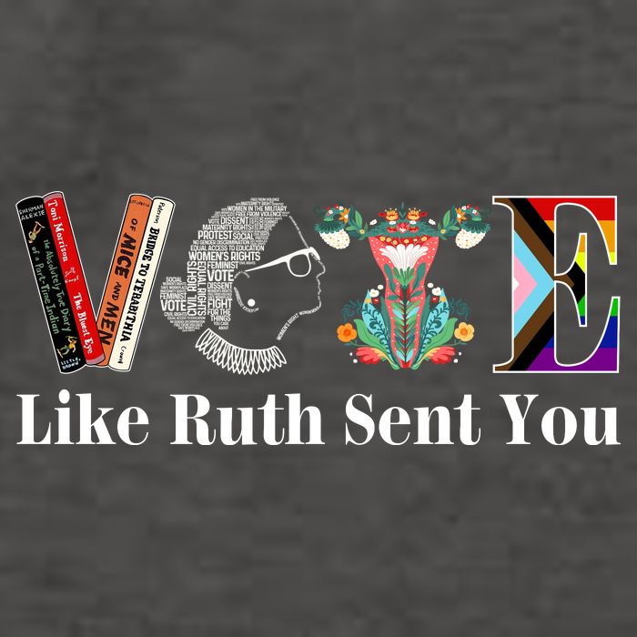 Vote Like Ruth Sent You Vector Backpack