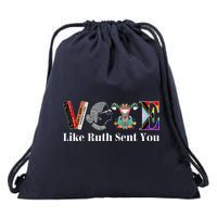 Vote Like Ruth Sent You Drawstring Bag