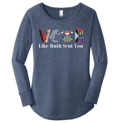 Vote Like Ruth Sent You Women's Perfect Tri Tunic Long Sleeve Shirt