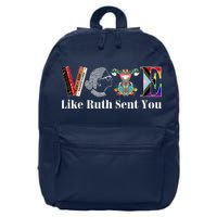 Vote Like Ruth Sent You 16 in Basic Backpack