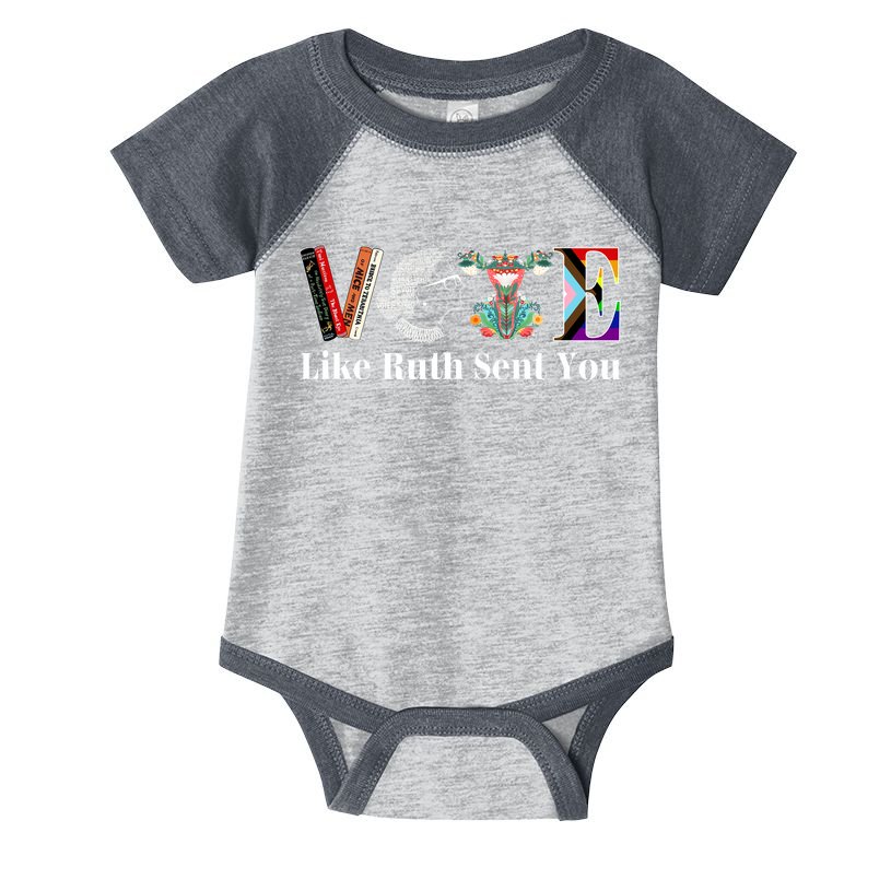 Vote Like Ruth Sent You Infant Baby Jersey Bodysuit