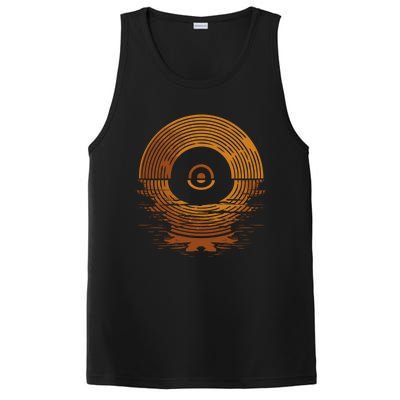 Vinyl Lp Records Gift Sunset Vinyl Gift PosiCharge Competitor Tank