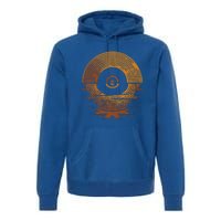 Vinyl Lp Records Gift Sunset Vinyl Gift Premium Hoodie