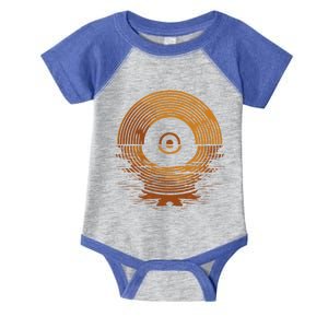 Vinyl Lp Records Gift Sunset Vinyl Gift Infant Baby Jersey Bodysuit