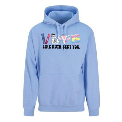 Vote Like Ruth Sent You Feminist Unisex Surf Hoodie