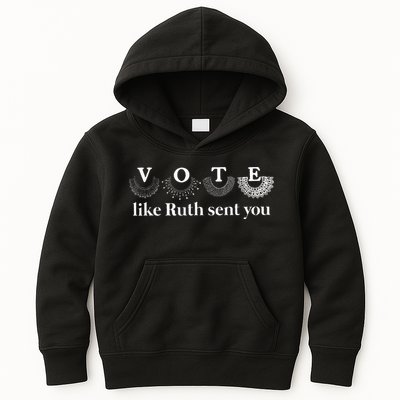 Vote Like Ruth Sent You Kids Hoodie