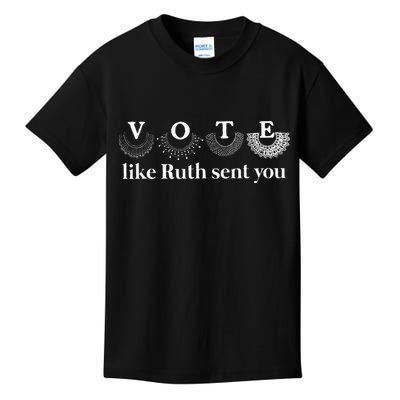 Vote Like Ruth Sent You Kids T-Shirt