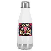 Vote Like Ruth Sent You Rbg Feminist Voting Stainless Steel Insulated Water Bottle