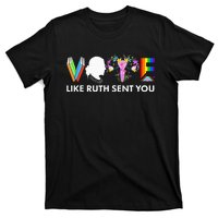 Vote Like Ruth Sent You Funny Uterus Feminist Lgbt T-Shirt