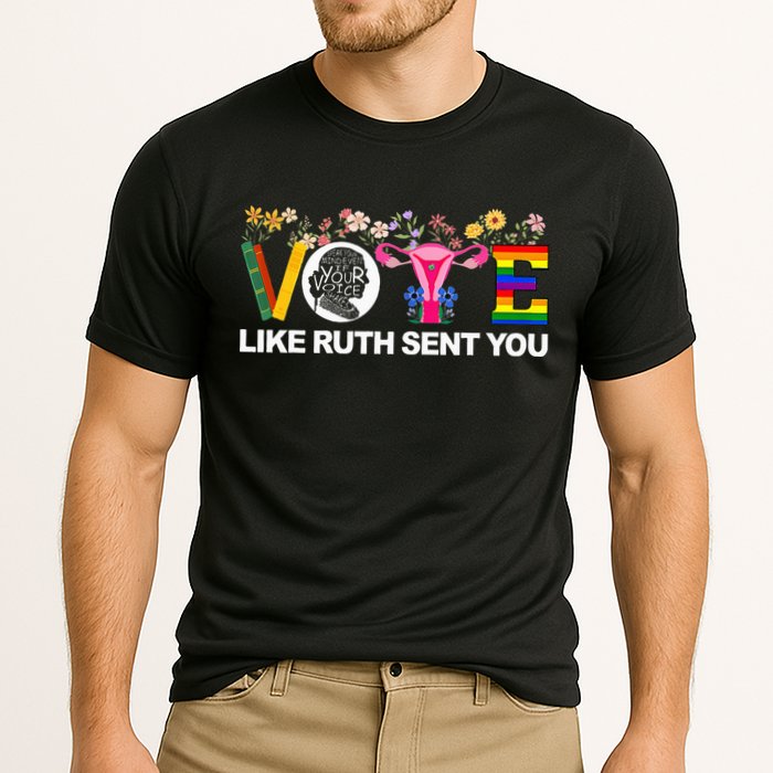Vote Like Ruth Sent You Cooling Performance Crew T-Shirt