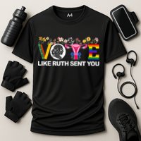 Vote Like Ruth Sent You Cooling Performance Crew T-Shirt