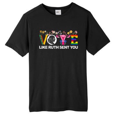 Vote Like Ruth Sent You Tall Fusion ChromaSoft Performance T-Shirt