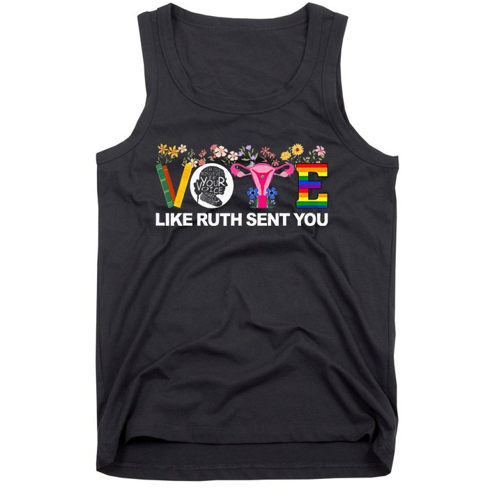 Vote Like Ruth Sent You Tank Top