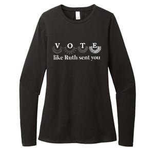 Vote Like Ruth Sent You Womens CVC Long Sleeve Shirt