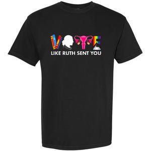 Vote Like Ruth Sent You Uterus Feminist Gifts Lgbt Garment-Dyed Heavyweight T-Shirt