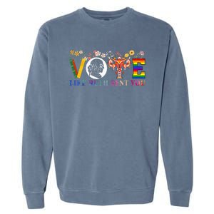 Vote Like Ruth Sent You Feminist Voting Inspirational Garment-Dyed Sweatshirt