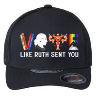 Vote Like Ruth Sent You Uterus Feminist Lgbt Flexfit Unipanel Trucker Cap