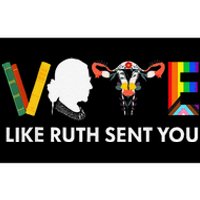 Vote Like Ruth Sent You Uterus Feminist Lgbt Rights Bumper Sticker