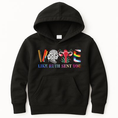 Vote Like Ruth Sent You Gift Kids Hoodie