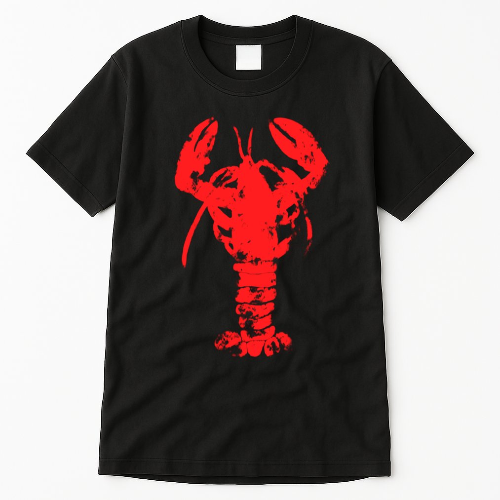 Vintage Lobster Red Imprint Tall T-Shirt