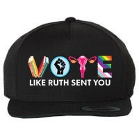 Vote Like Ruth Sent You Lgbt Wool Snapback Cap