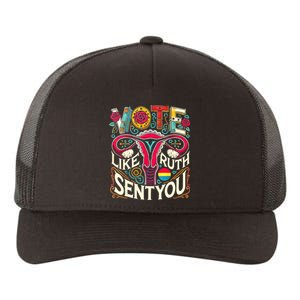 Vote Like Ruth Sent You Rbg Feminist Voting Inspirational Yupoong Adult 5-Panel Trucker Hat