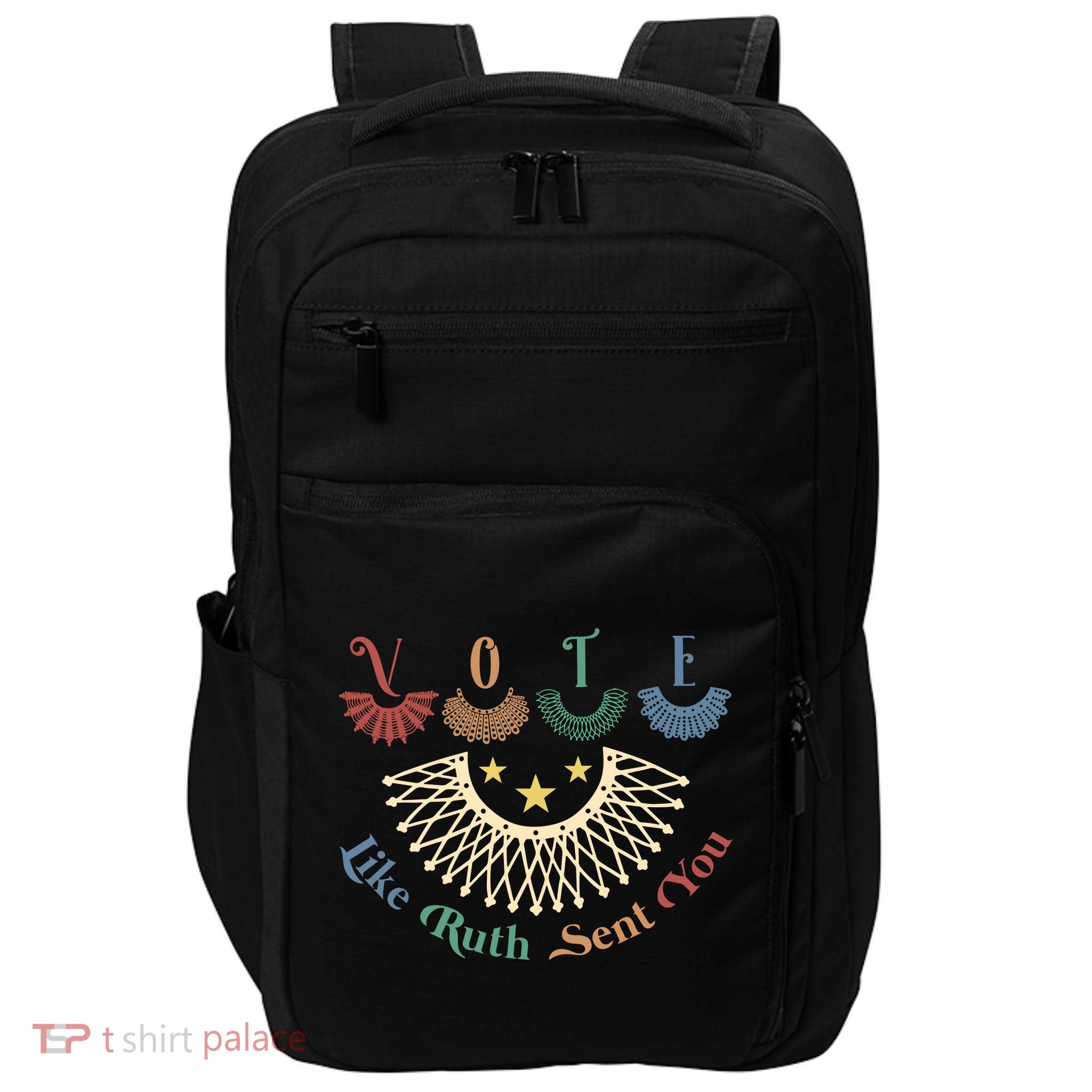 Vote Like Ruth Sent You Ruth Bader Ginsburg Rbg Impact Tech Backpack