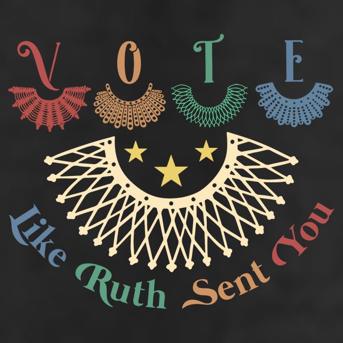 Vote Like Ruth Sent You Ruth Bader Ginsburg Rbg Adult Drive Performance Visor