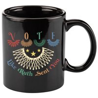 Vote Like Ruth Sent You Ruth Bader Ginsburg Rbg 11oz C Handle Ceramic Mug