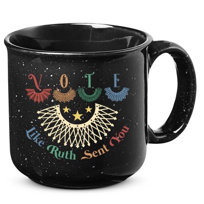 Vote Like Ruth Sent You Ruth Bader Ginsburg Rbg 15oz Campfire Ceramic Mug
